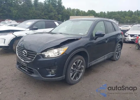 2016 Mazda Cx-5 Grand Touring из США, поврежденный, VIN JM3KE4DY6G0806797